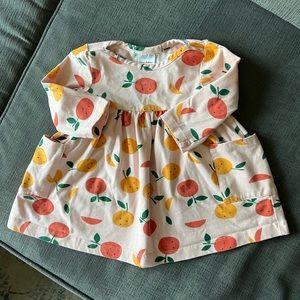 Infant Girls Hanna Andersson Dress, size 12-18 mo, 75 cm